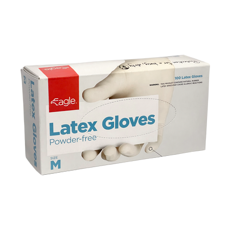 Latex Gloves Powder free Eagle Protect Eagle Protect