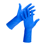 Blue Diamond Textured Gloves
